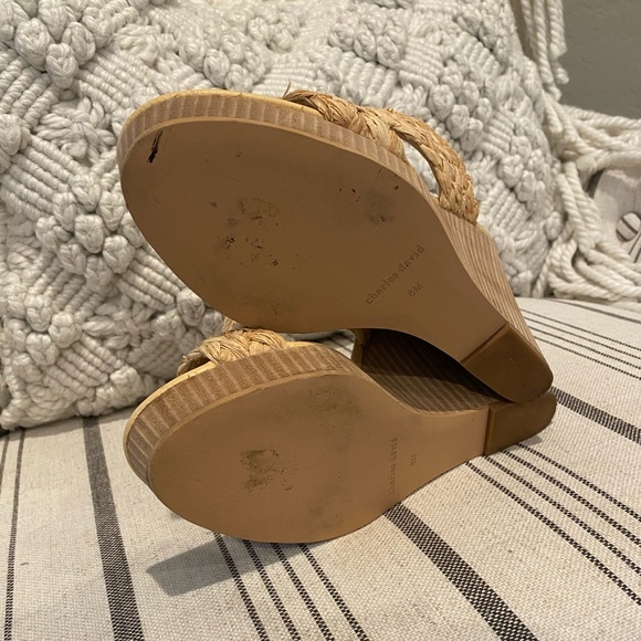 CHARLES DAVID wedge sandals - Picture 6 of 6